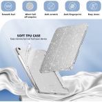 INFILAND Parlak iPad Air M2 Klf (11/10.9 in)-Silver