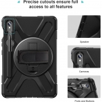 ProCase Galaxy Tab S9 FE Kickstand Klf -Black