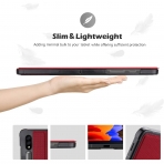 ProCase Galaxy Tab S7 Plus Folio Klf (12.4 in)-Red