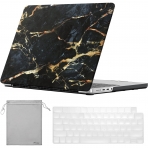 ProCase MacBook Pro nce Koruyucu Sert Klf (14 in)-Blackmarble