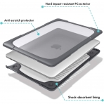 ProCase MacBook Pro Standl Koruyucu Klf (16 in)-Grey