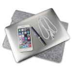 ProCase Macbook Sleeve Klf (15 - 15.4 in)-Grey