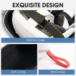 ProCase Me ta Quest 3/2 Tama antas-Grey