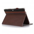 ProCase Microsoft Surface 3 Standl Kapak Klf (12 in)-Brown