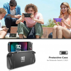 ProCase Nintendo Switch 2 Koruyucu Klf-Clear