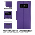 ProCase Samsung Galaxy Note 8 Czdan Klf-Purple