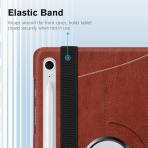 Fintie Samsung Galaxy Tab S10 FE Rotating Klf-Brown