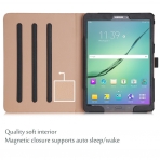 ProCase Samsung Galaxy Tab S3 9.7 Stand Kapak Klf-Brown