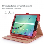 ProCase Samsung Galaxy Tab S3 9.7 Stand Kapak Klf-Red