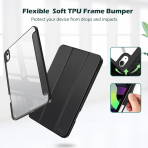 ProCase Smart Folio iPad Air M2 Klf (11 in)-Black