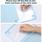 ProCase Smart Folio iPad Air M2 Klf (11 in)-Skyblue