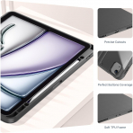 ProCase Apple iPad Air M2 Smart Folio Klf (13 in)-Black 