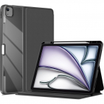 ProCase Apple iPad Air M2 Smart Folio Klf (13 in)-Black 