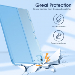 ProCase Apple iPad Air M2 Smart Folio Klf (13 in)-Blue