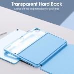 ProCase Apple iPad Air M2 Smart Folio Klf (13 in)-Blue