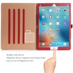 ProCase iPad Pro Stand Kapak Klf (12.9 in)-Red