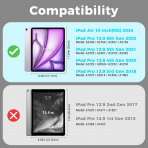 ProCase iPad Pro Standl Klf (12.9 in)-LightPurple