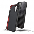 Prodigee iPhone 12 Pro Max Safetee Carbon Serisi Klf (MIL-STD-810G)