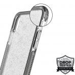 Prodigee Apple iPhone XS / X SuperStar Klf (MIL-STD-810G)- Clear Silver