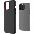 Prodigee Safetee Carbon Serisi iPhone 13 Klf (MIL-STD-810G)-Black Smooth