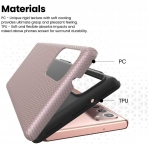 Prodigee Samsung Galaxy Note 20 Rockee Serisi Klf-Pink