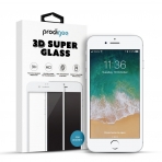 Prodigee iPhone 8 Temperli Cam Ekran Koruyucu (Beyaz)