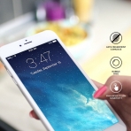 Prodigee iPhone 8 Temperli Cam Ekran Koruyucu (Beyaz)