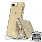 Prodigee iPhone 8 Plus Safetee Klf (MIL-STD-810G)-Gold