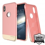 Prodigee iPhone X Fit Pro Klf (MIL-STD-810G)-Rose Gold