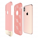 Prodigee iPhone XS / X Fit Pro Klf (MIL-STD-810G)-Rose Gold