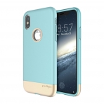 Prodigee iPhone XS / X Fit Pro Klf (MIL-STD-810G)-Aqua Gold