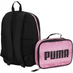 Puma Okul �antas� ve Beslenme �antas� Set (Pembe)