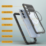 PunkCase Samsung Galaxy S25 Plus Alpine 2.0 Klf-Black