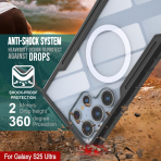 PunkCase Samsung Galaxy S25 Ultra Armor Stealth Klf-Black