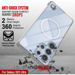 PunkCase Samsung Galaxy S25 Ultra ClearMag Klf