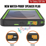 PunkCase Samsung Galaxy S25 Ultra Kickstud 2.0 Klf-Green