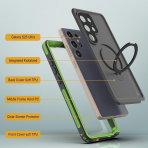 PunkCase Samsung Galaxy S25 Ultra Kickstud 2.0 Klf-Green