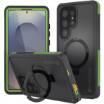 PunkCase Samsung Galaxy S25 Ultra Kickstud 2.0 Klf-Green