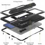 Punkcase Samsung Galaxy Z Fold6 Metallic 2.0 Klf