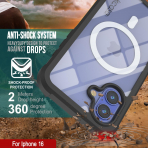 Punkcase Apple iPhone 16 Spartan 3.0 Klf 