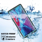 Punkcase Extreme Serisi Galaxy Note 20 Ultra Su Geirmez Klf -Teal