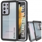 Punkcase Extreme Serisi Galaxy S21 Ultra Su Geirmez Klf-White