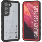 Punkcase Extreme Serisi Galaxy S23 Plus Su Geirmez Klf -Red