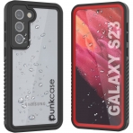 Punkcase Extreme Serisi Galaxy S23 Su Geirmez Klf -Red