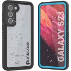 Punkcase Extreme Serisi Galaxy S23 Su Geirmez Klf -Light Blue