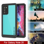 Punkcase StudStar Serisi Galaxy Note 20 Su Geirmez Klf -Teal