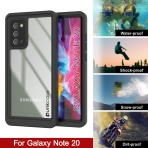 Punkcase StudStar Serisi Galaxy Note 20 Su Geirmez Klf -Clear 