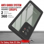 Punkcase StudStar Serisi Galaxy Note 20 Ultra Su Geirmez Klf -Clear