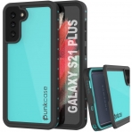 Punkcase StudStar Serisi Galaxy S21 Plus Su Geirmez Klf -Teal