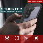 Punkcase StudStar Serisi Galaxy S21 Plus Su Geirmez Klf -Clear